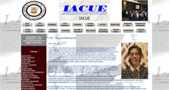 Desktop Screenshot of iacue.org